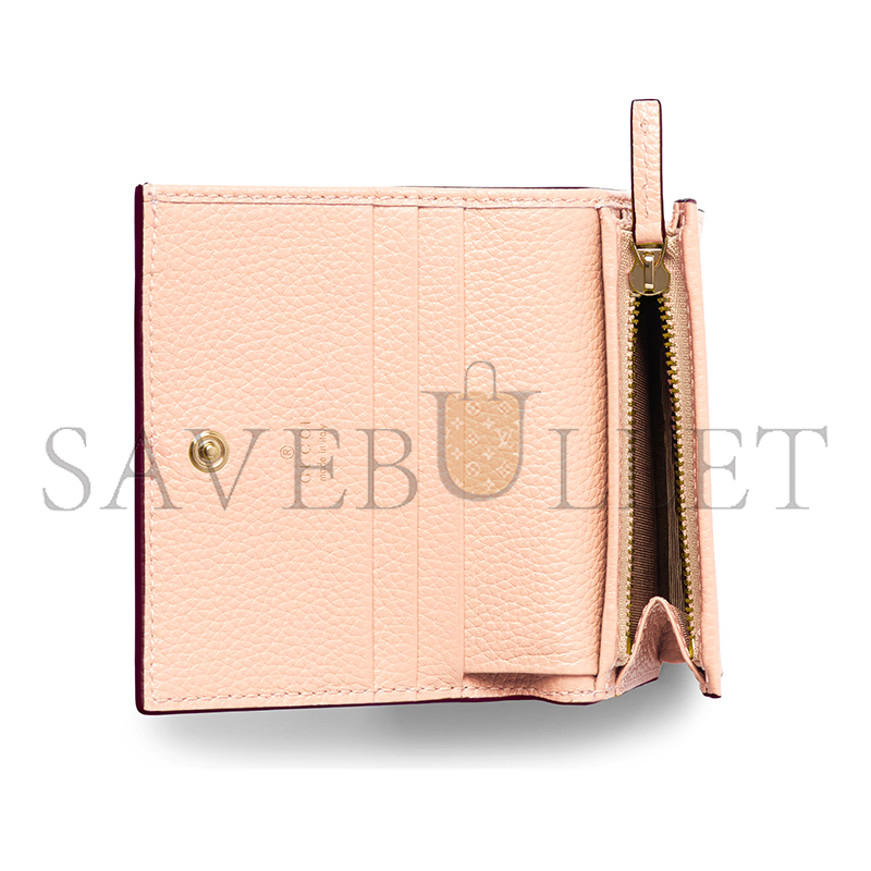 GUCCI BI-COLOR GG MARMONT SMALL WALLET 456126 (11*8.5*3cm) GUCCI BI-COLOR GG MARMONT SMALL WALLET 456126 (11*8.5*3cm)